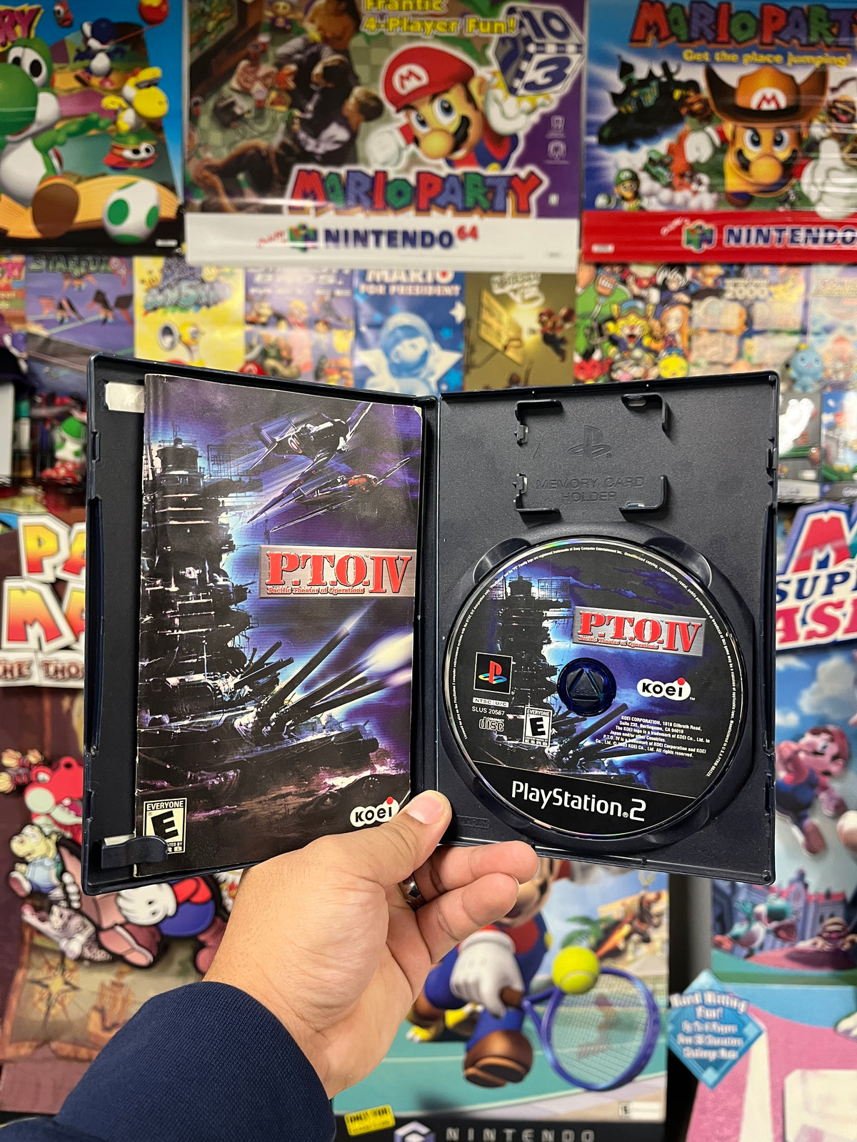 P.T.O. IV Pacific Theater of Operations - PS2 CIB
