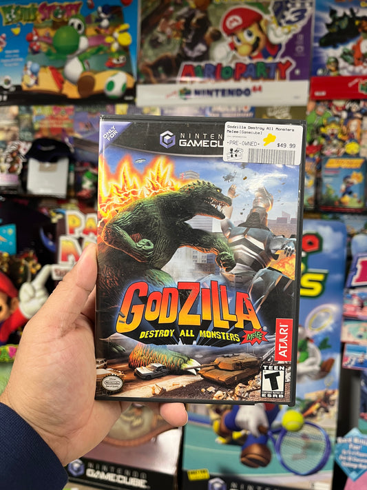 Godzilla Destroy All Monsters Melee - GameCube Boxed
