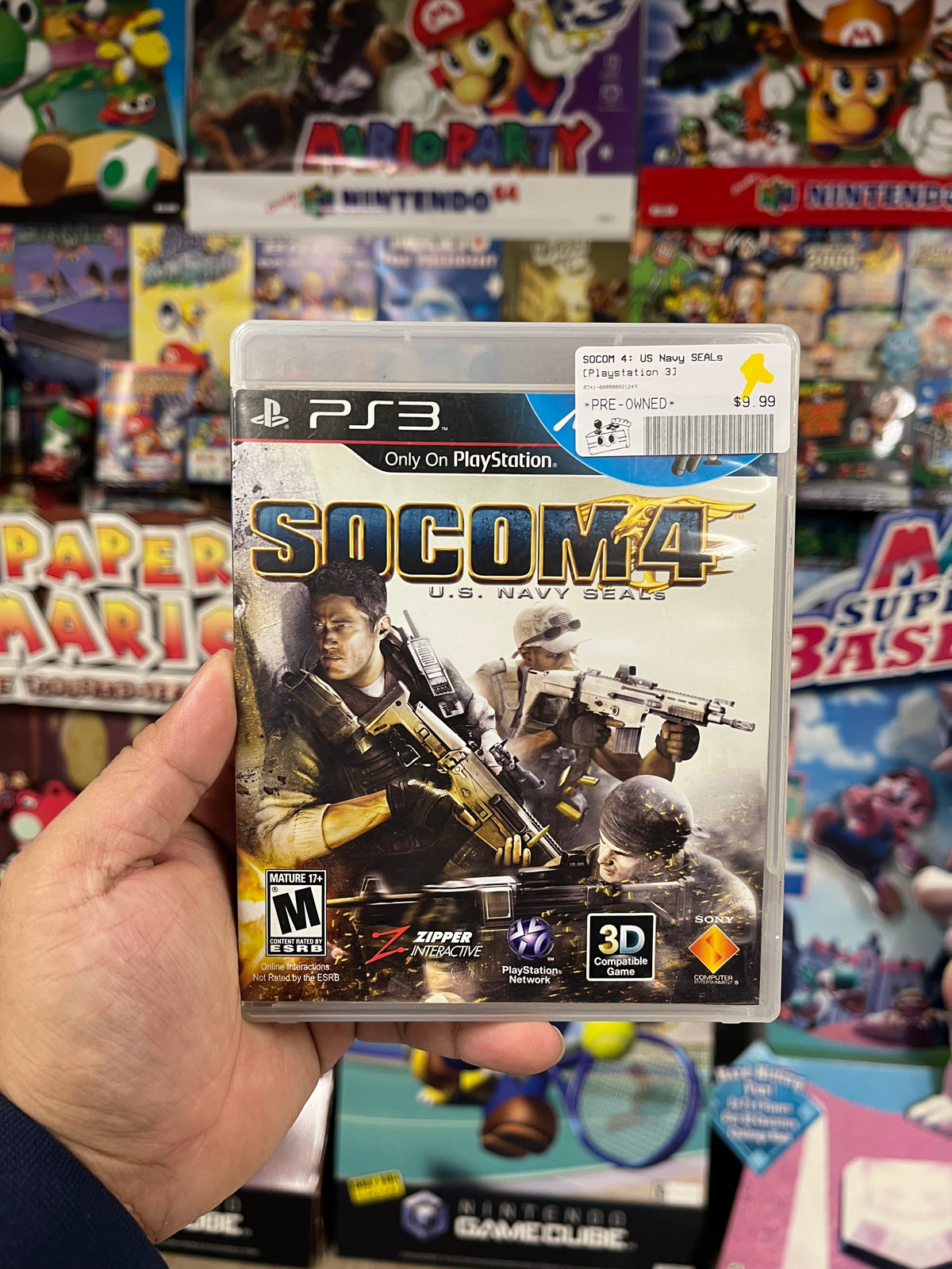 SOCOM 4: US Navy SEALs - PS3 Boxed