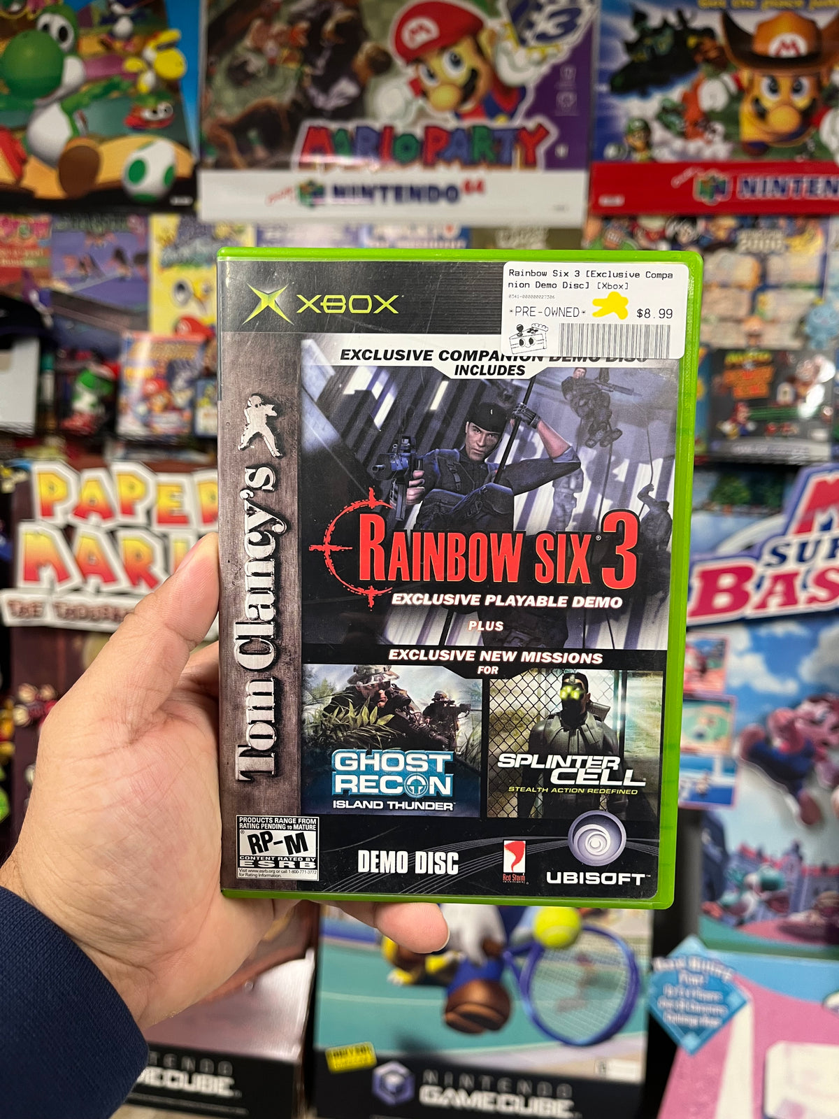 Rainbow Six 3 [Exclusive Companion Demo Disc] - Xbox Boxed