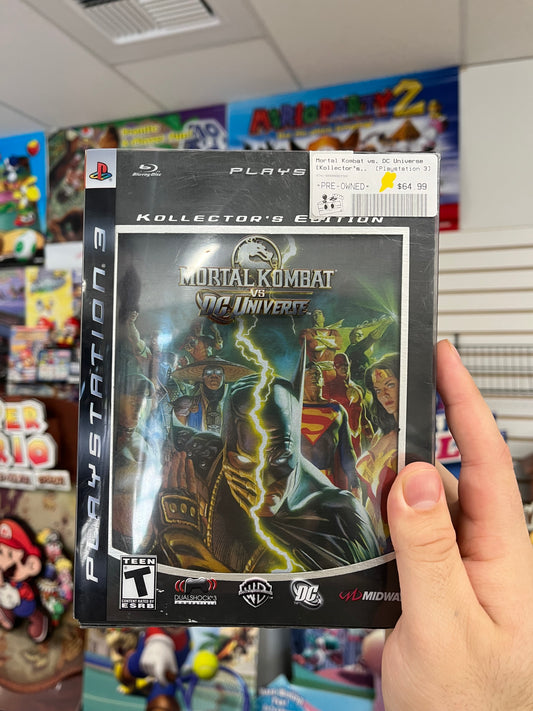Mortal Kombat vs. DC Universe [Kollector's Edition] - PS3 CIB