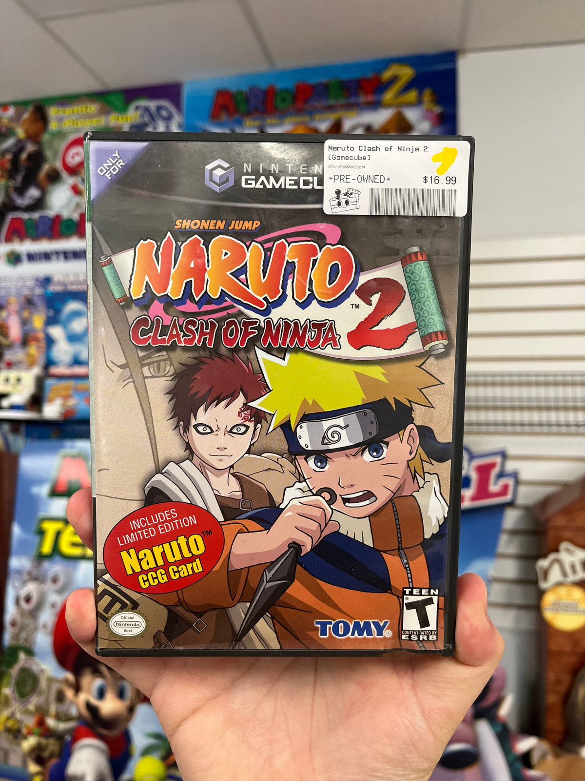 Naruto Clash of Ninja 2 - GameCube CIB