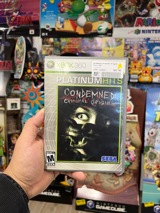 Condemned Criminal Origins [Platinum Hits] - Xbox 360 CIB