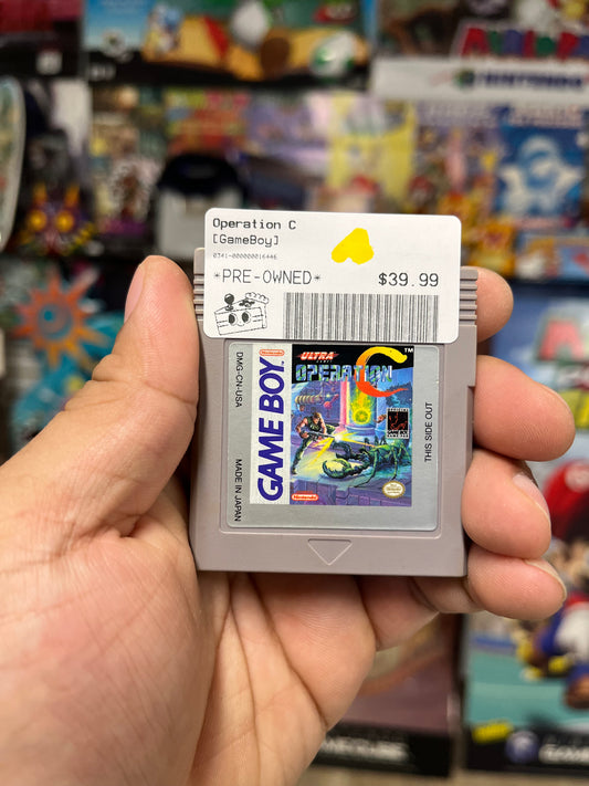 Operation C - GameBoy Loose