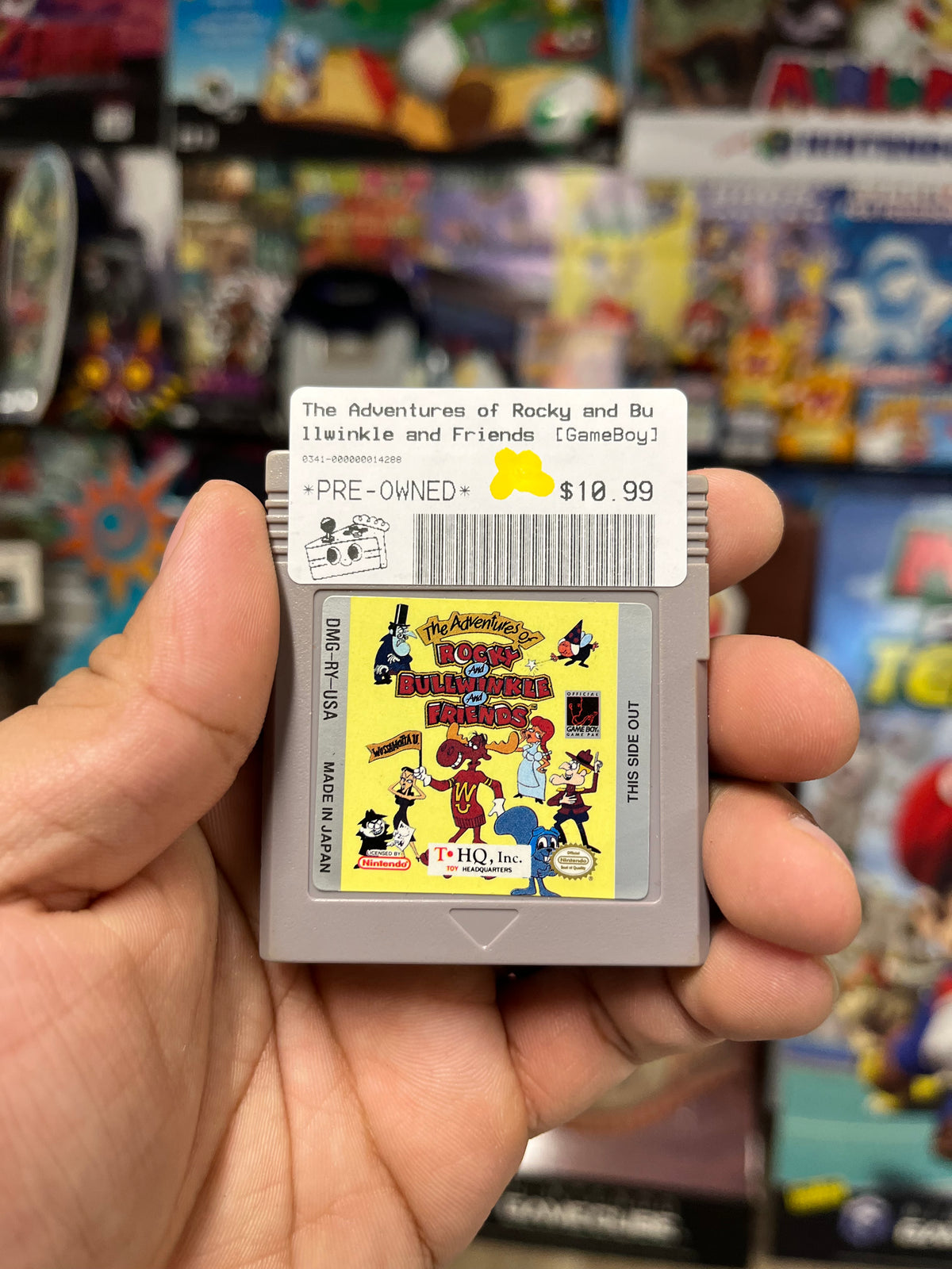The Adventures of Rocky and Bullwinkle and Friends - GameBoy Loose