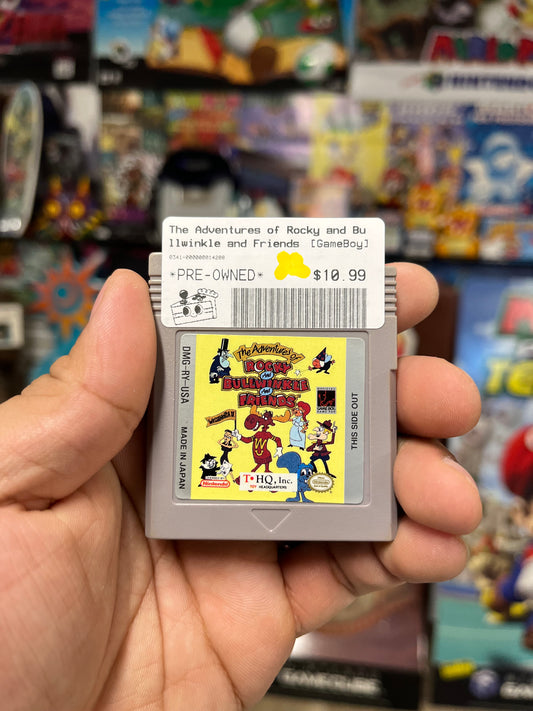 The Adventures of Rocky and Bullwinkle and Friends - GameBoy Loose