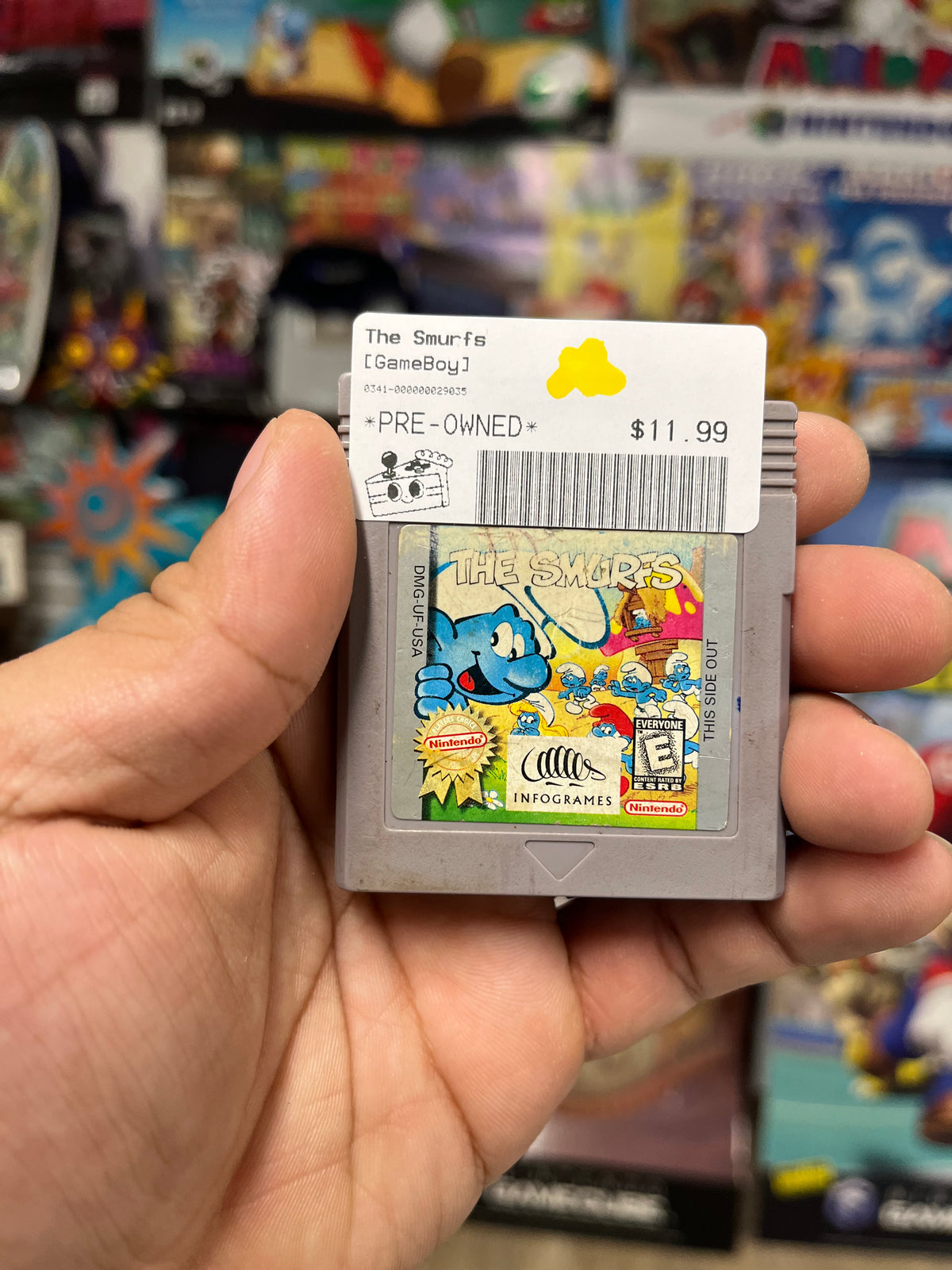 The Smurfs - GameBoy Loose