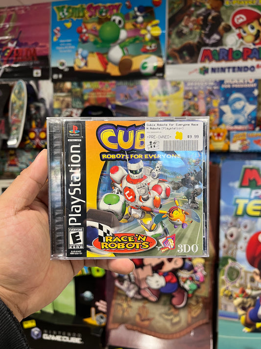 Cubix Robots for Everyone Race'N Robots - PS1 CIB