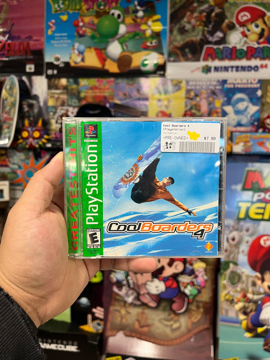 Cool Boarders 4 [Greatest Hits] - PS1 CIB