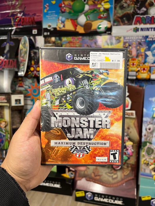 Monster Jam Maximum Destruction - GameCube Boxed