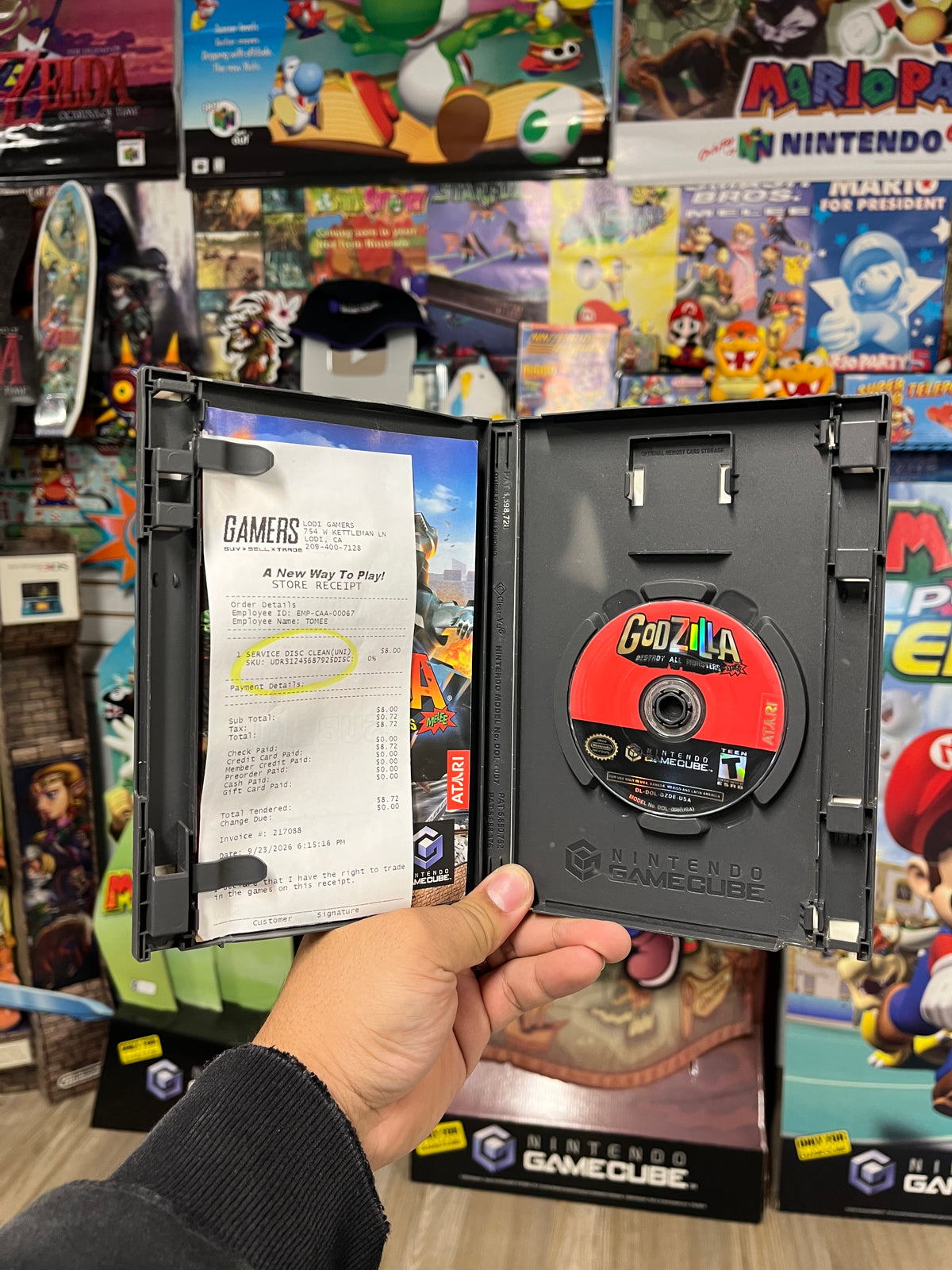 Godzilla Destroy All Monsters Melee - GameCube CIB