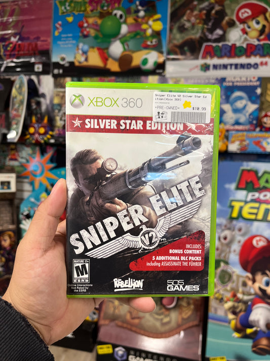 Sniper Elite V2 Silver Star Edition - Xbox 360 CIB
