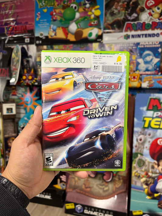 Cars 3 Driven to Win - Xbox 360 CIB