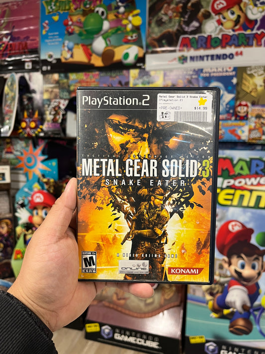 Metal Gear Solid 3 Snake Eater - PS2 Boxed