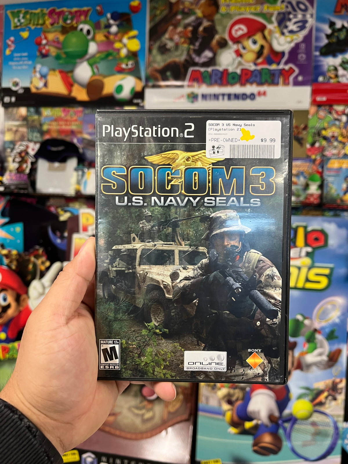 SOCOM 3 US Navy Seals - PS2 CIB