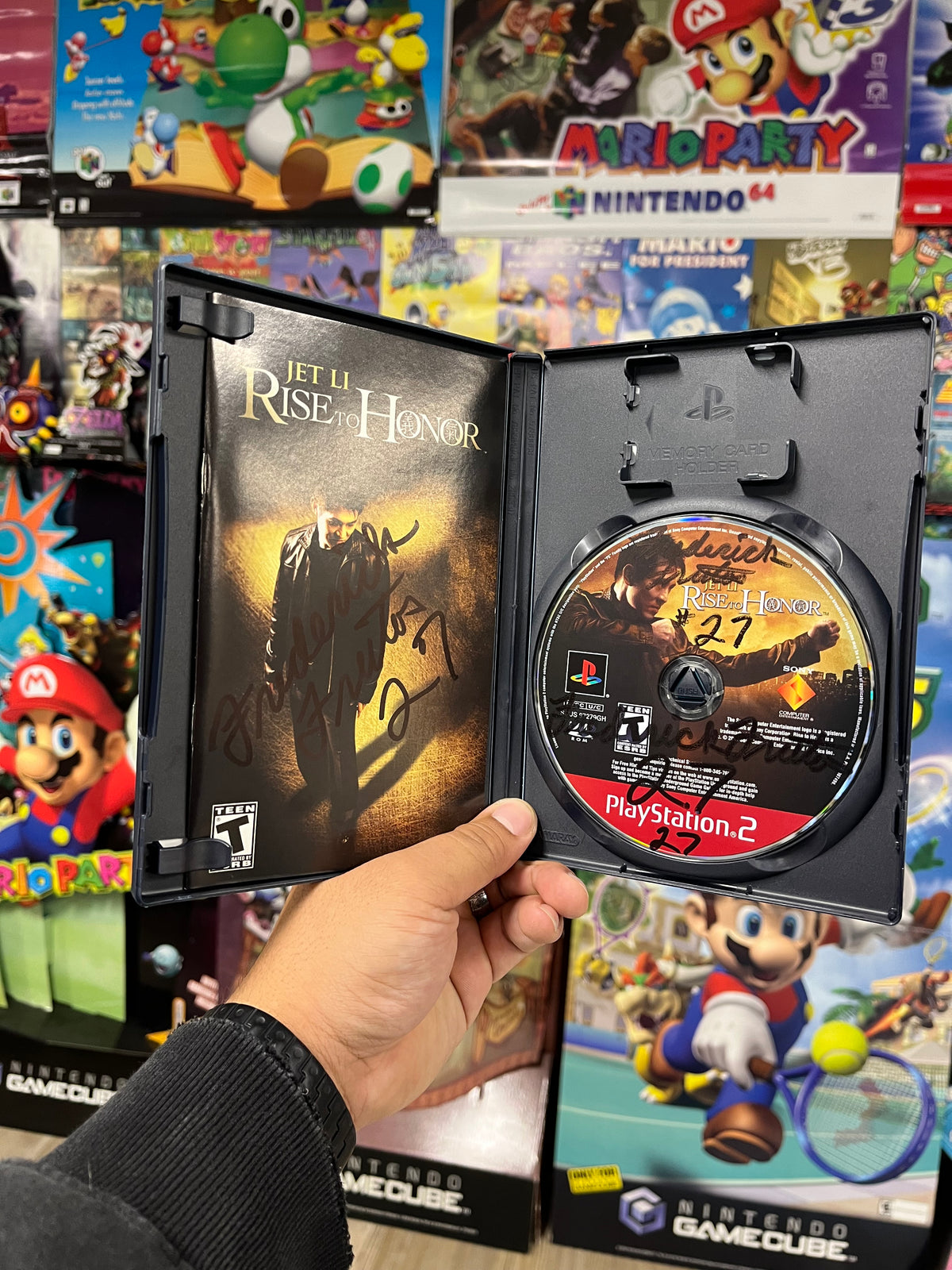 Jet Li Rise to Honor [Greatest Hits] - PS2 CIB