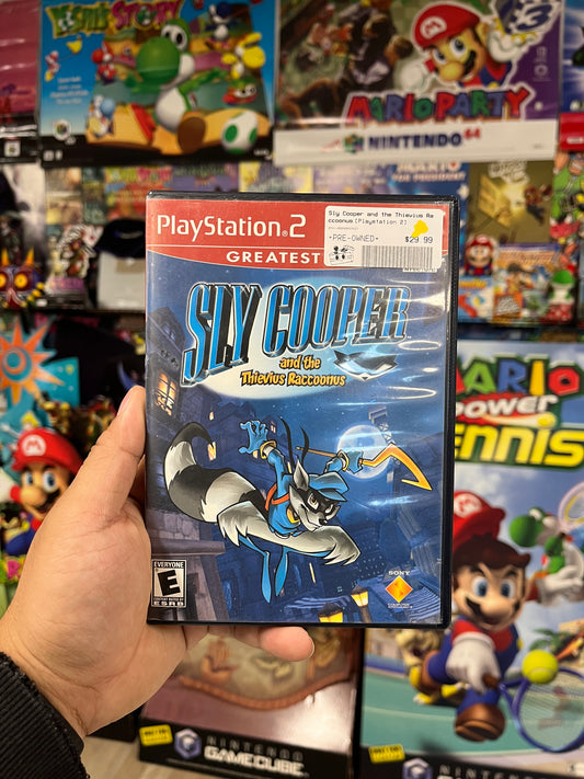 Sly Cooper and the Thievius Raccoonus [Greatest Hits] - PS2 Boxed