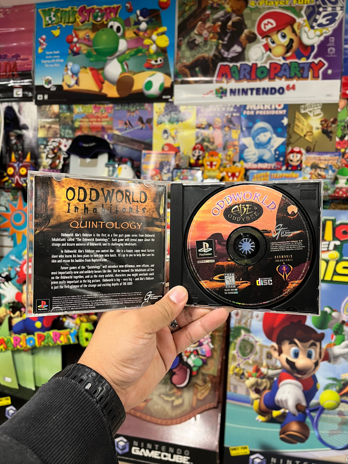 Oddoworld Abe's Oddysee - PS1 CIB
