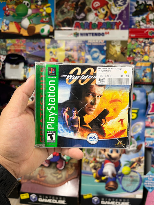 007 World is Not Enough [Greatest Hits] - PS1 CIB