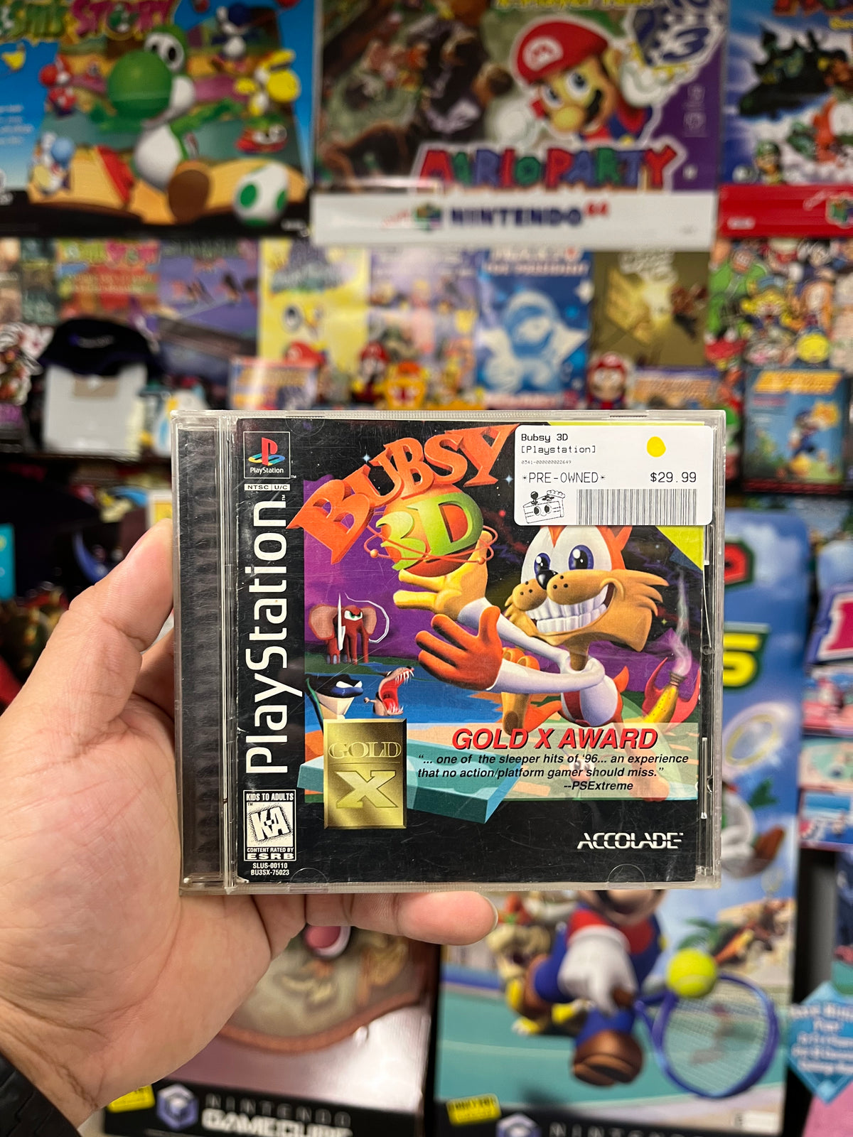 Bubsy 3D - PS1 CIB