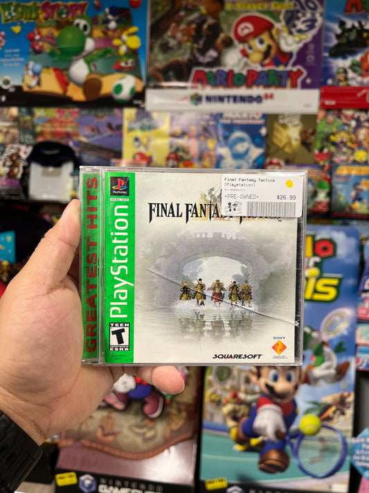 Final Fantasy Tactics [Greatest Hits] - PS1 CIB