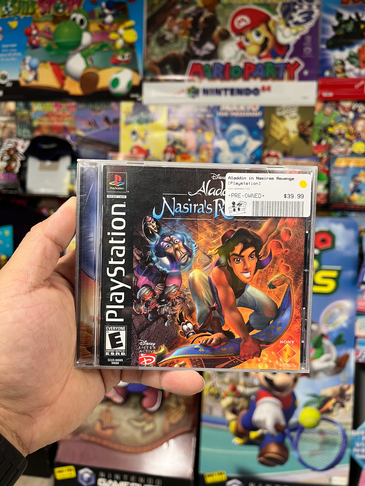 Aladdin in Nasira's Revenge - PS1 CIB