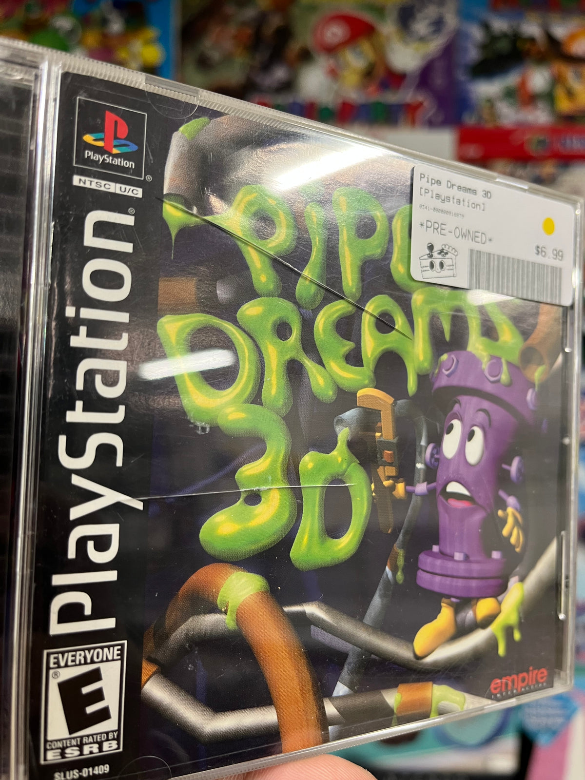 Pipe Dream 3D - PS1 CIB