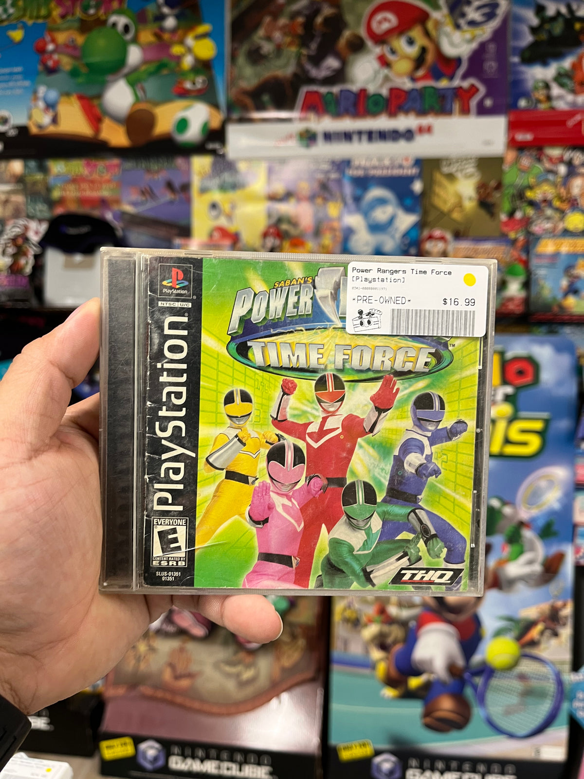 Power Rangers Time Force - PS1 CIB