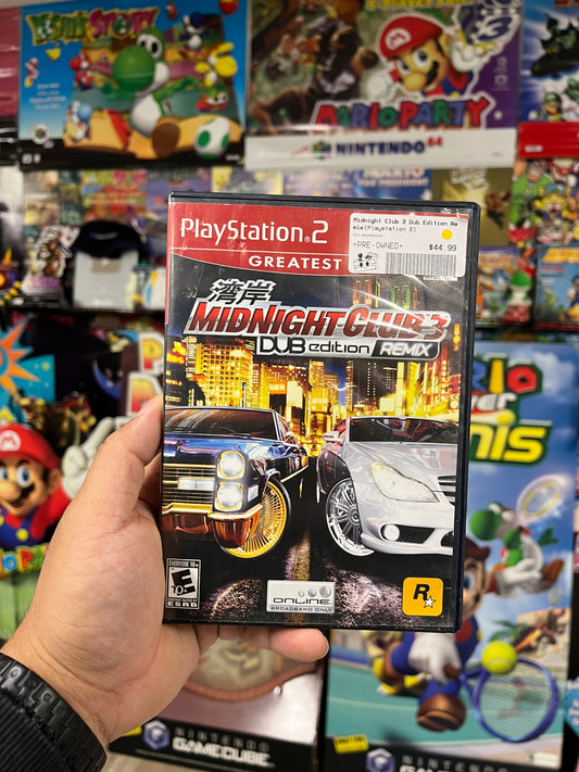 Midnight Club 3 Dub Edition Remix - PS2 Boxed