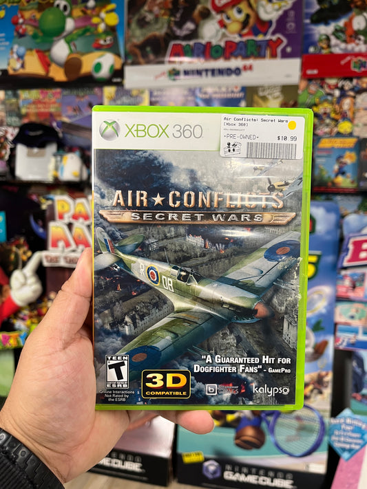 Air Conflicts: Secret Wars - Xbox 360 CIB