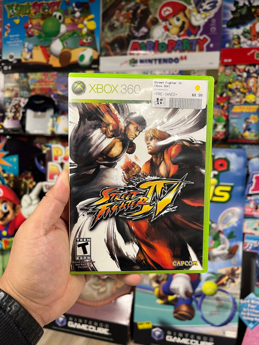 Street Fighter IV - Xbox 360 Boxed