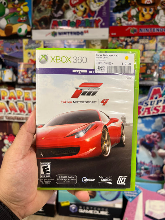 Forza Motorsport 4 - Xbox 360 CIB