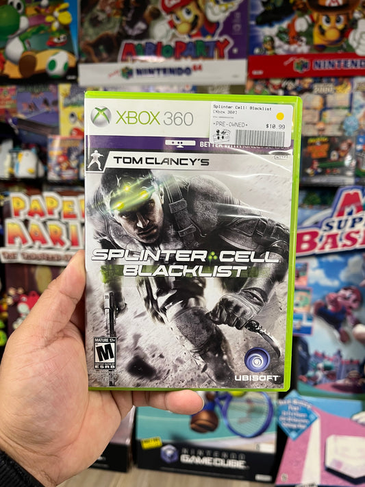 Splinter Cell: Blacklist - Xbox 360 CIB