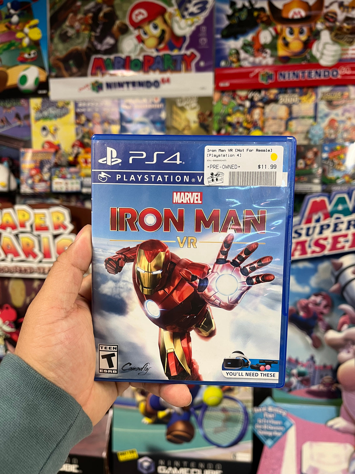 Iron Man VR [Not For Resale] - PS4 Boxed