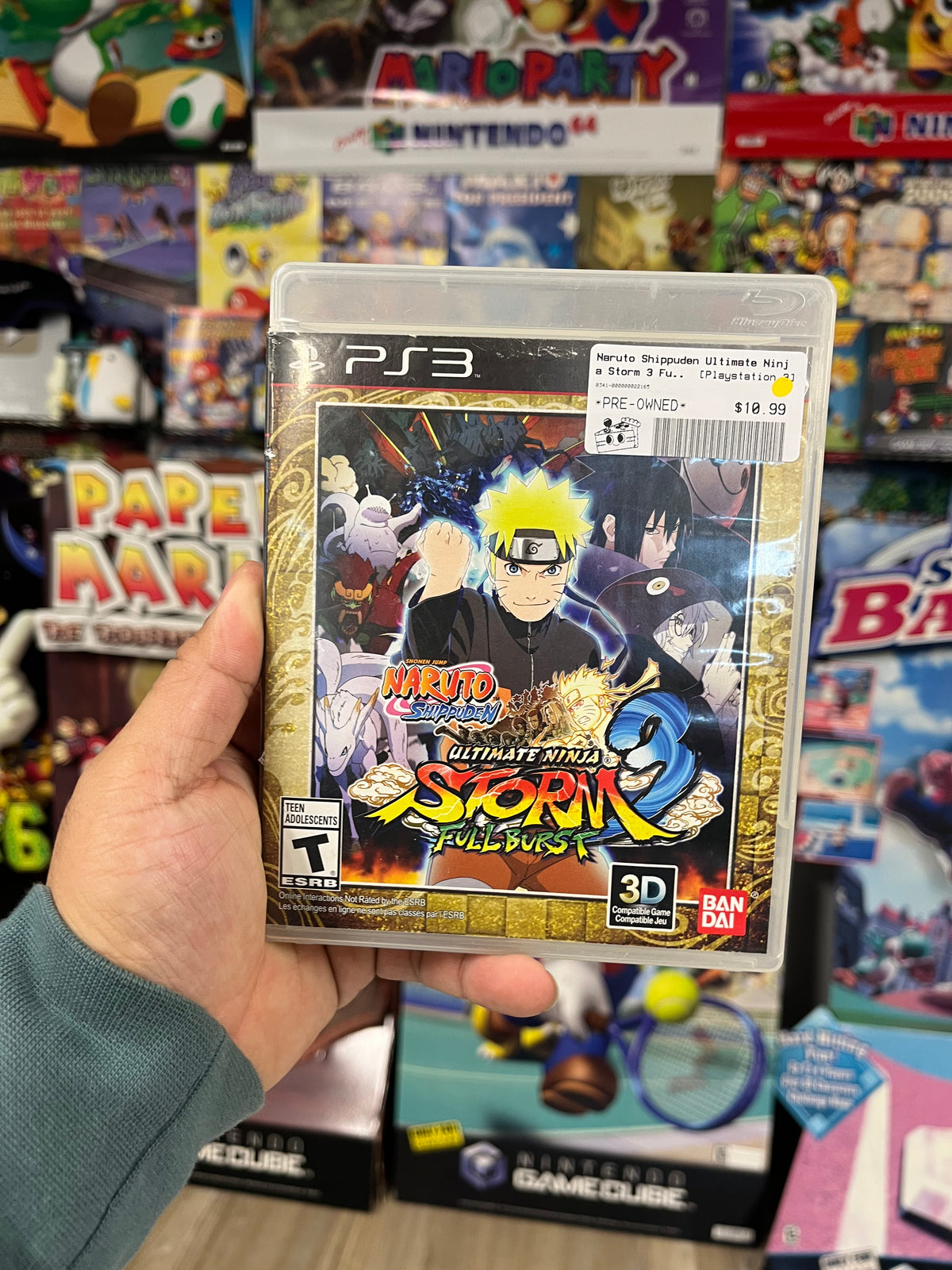 Naruto Shippuden Ultimate Ninja Storm 3 Full Burst - PS3 Boxed