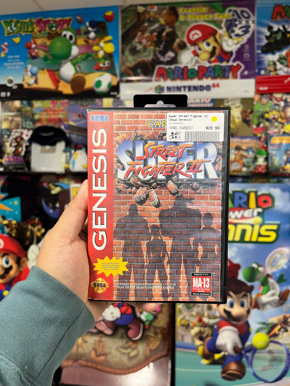 Super Street Fighter II - Sega Genesis CIB