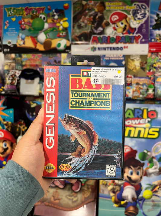 TNN Bass Tournament of Champions - Sega Genesis CIB