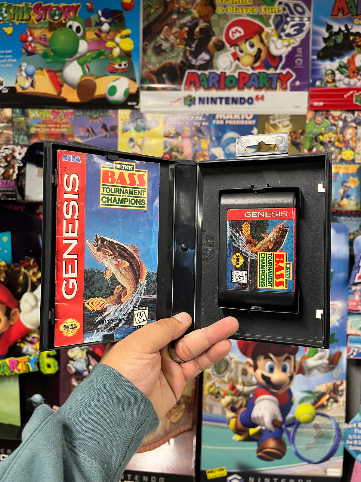 TNN Bass Tournament of Champions - Sega Genesis CIB