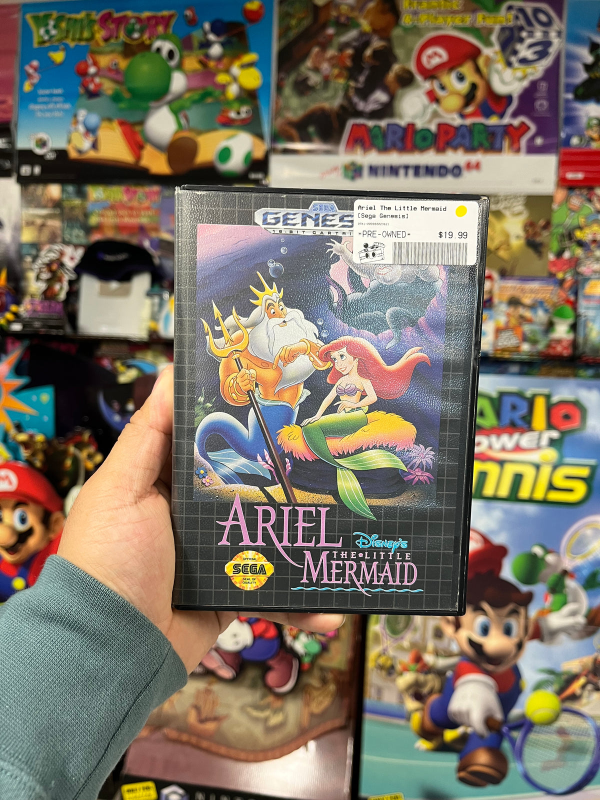 Ariel The Little Mermaid - Sega Genesis CIB