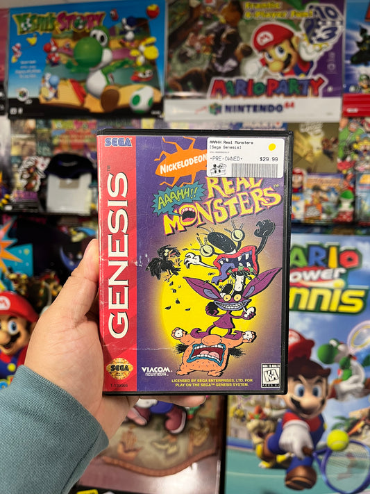 AAAHH!! Real Monsters - Sega Genesis CIB