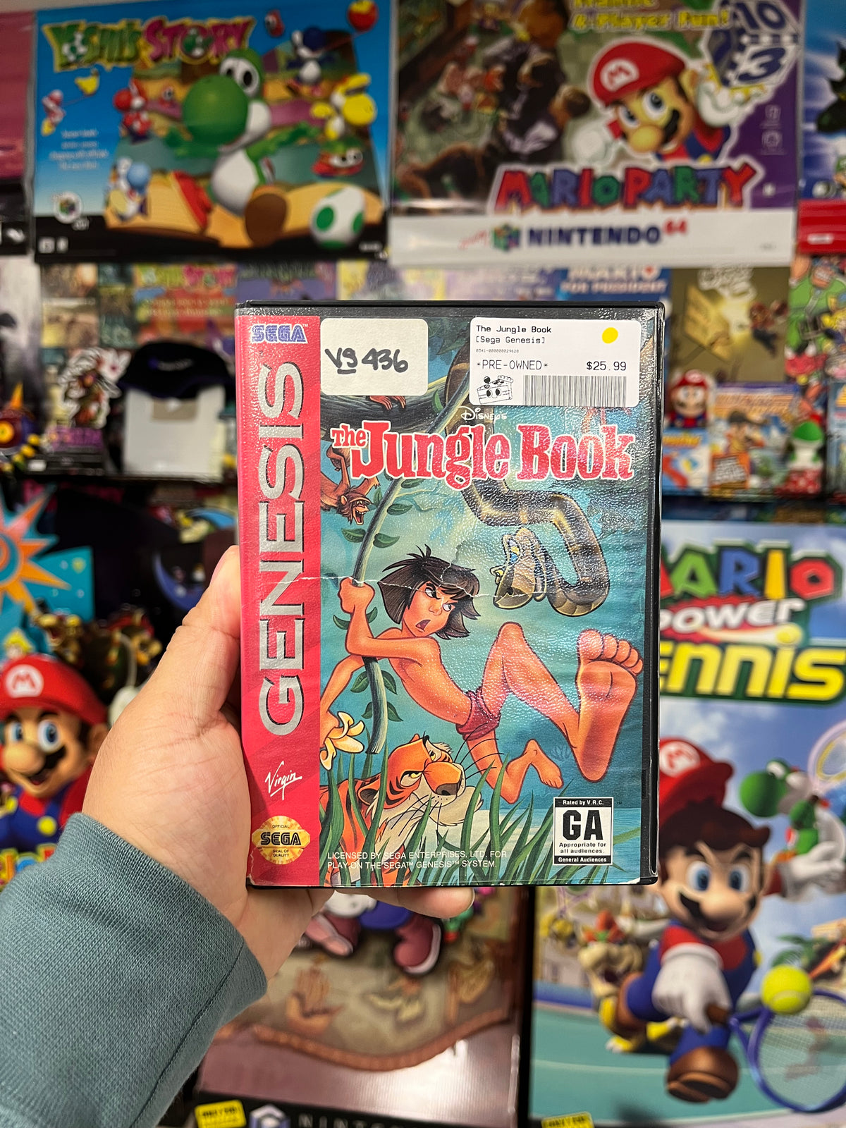 The Jungle Book - Sega Genesis CIB
