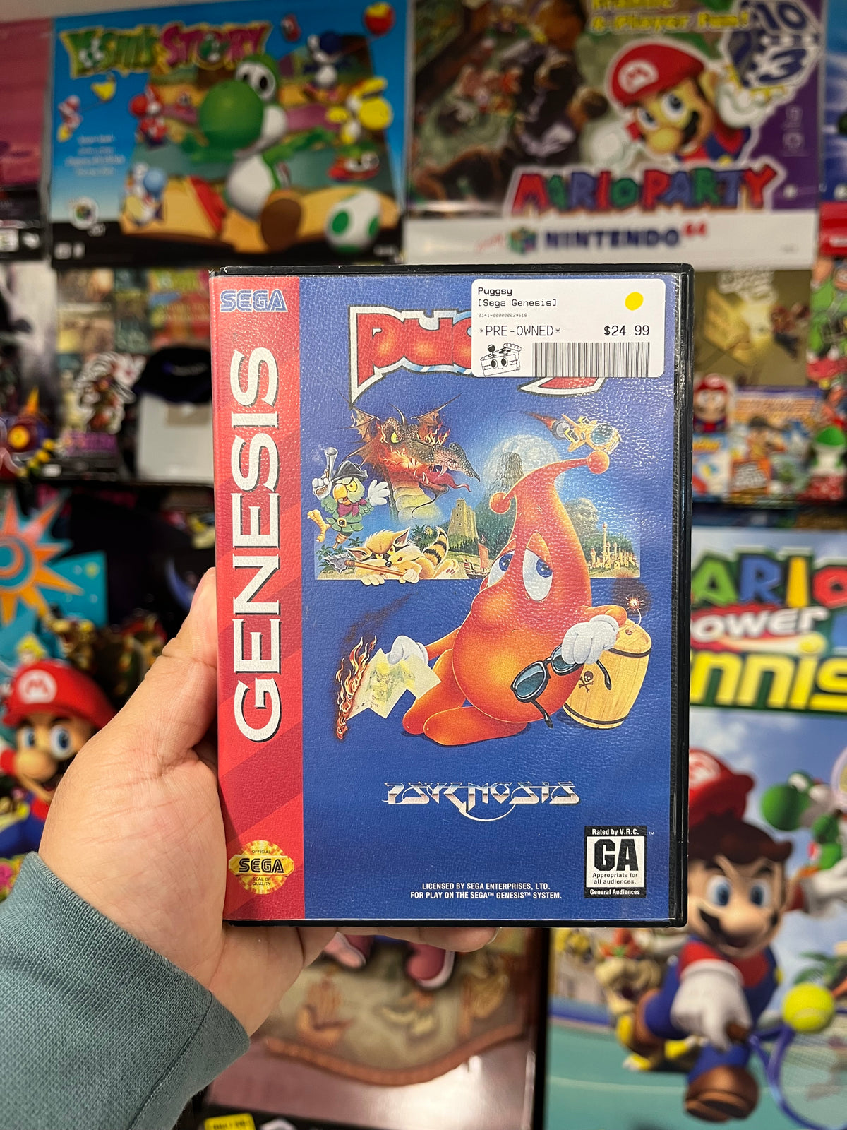 Puggsy - Sega Genesis CIB