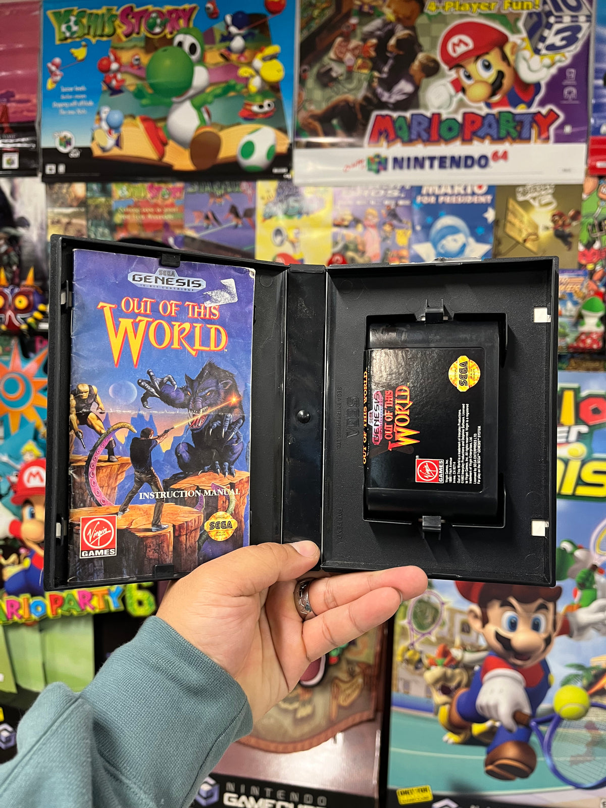 Out of this World -  Sega Genesis CIB