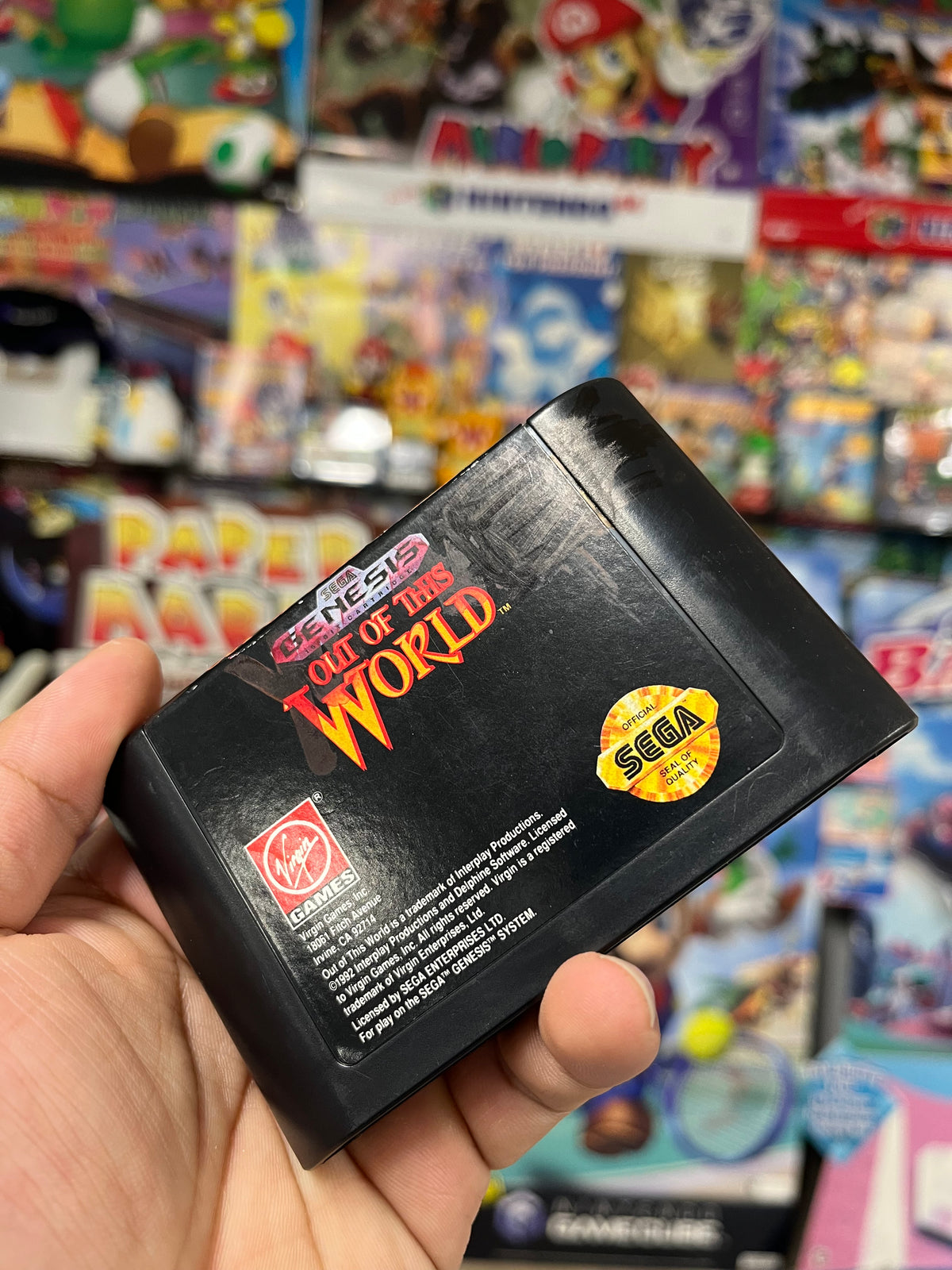 Out of this World -  Sega Genesis CIB