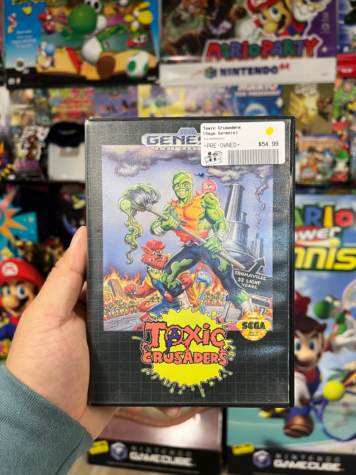 Toxic Crusaders - Sega Genesis Boxed