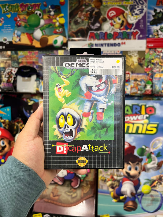 Decap Attack - Sega Genesis CIB