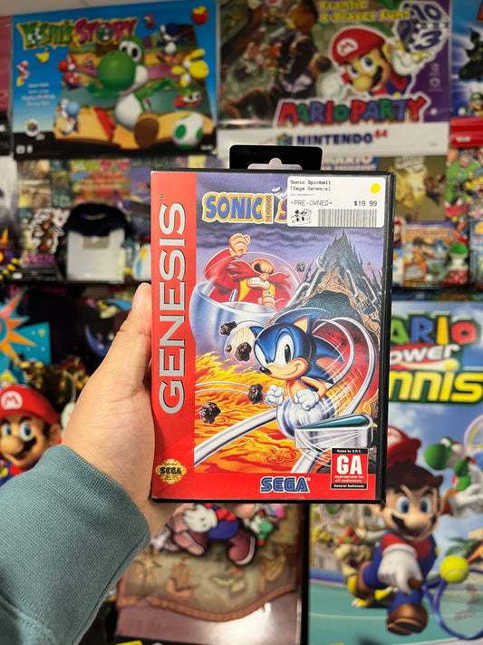Sonic Spinball - Sega Genesis CIB