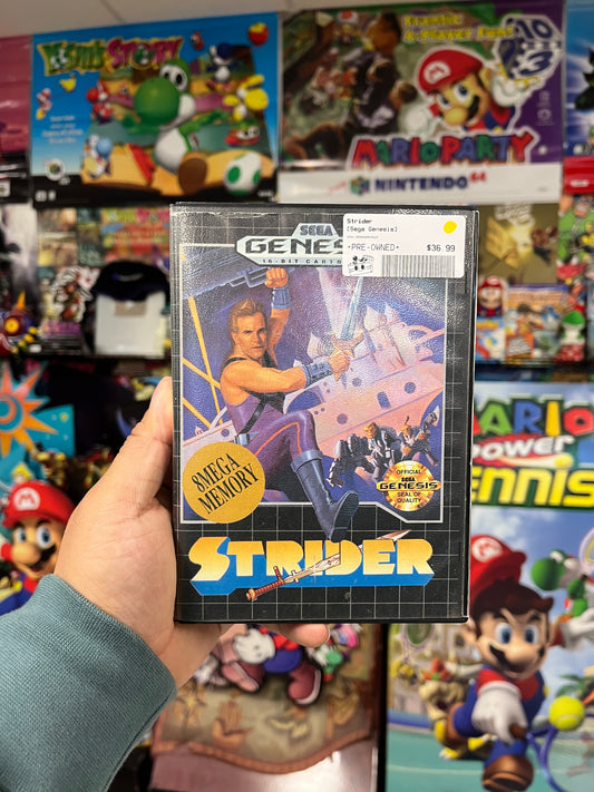 Strider - Sega Genesis CIB