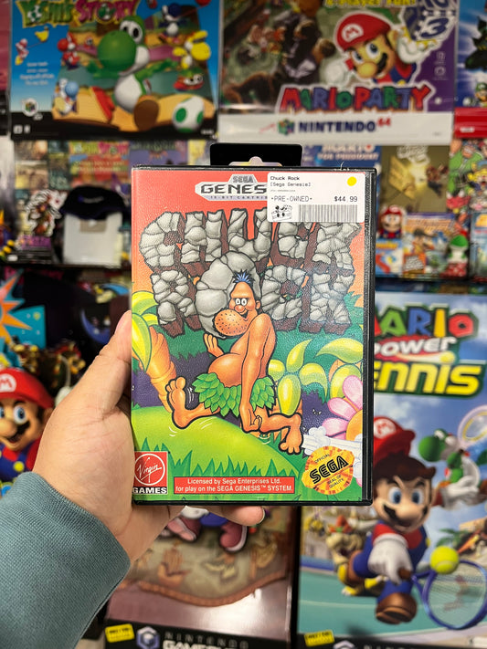 Chuck Rock - Sega Genesis CIB