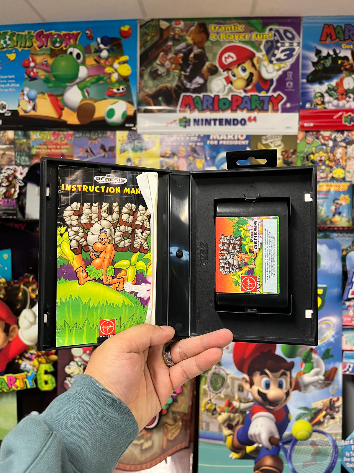 Chuck Rock - Sega Genesis CIB
